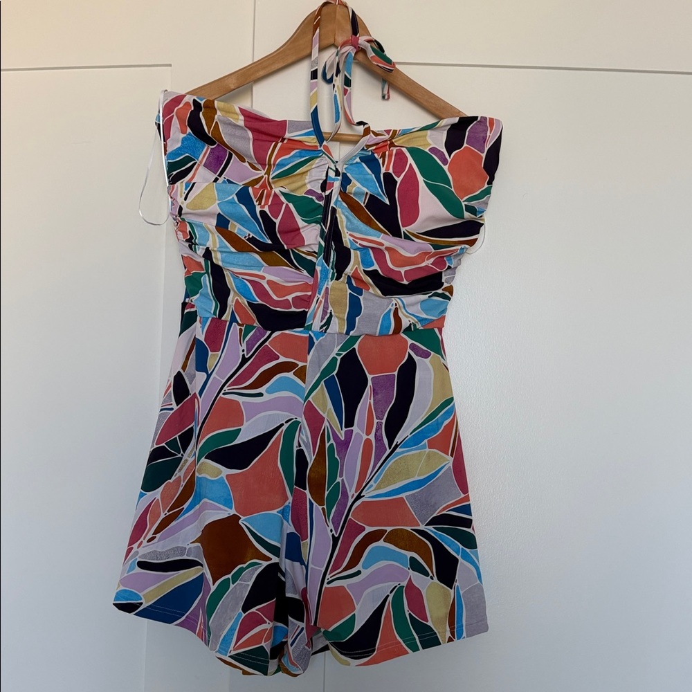 Gottex Multicolor Dress with Bold Patterns